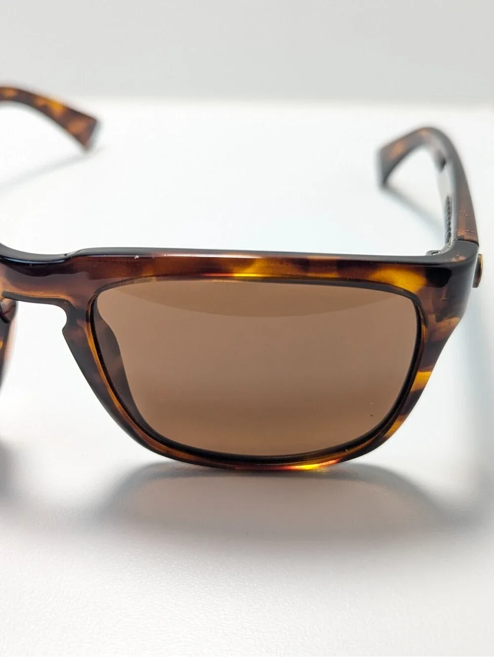 Electric Knoxville Classic Brown Tortoiseshell Square Men's Fashion Sunglasses
